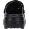 imageWHITIN Clogs for Women  Thick Sole Cushioned Garden ShoesBlack