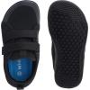 imageWHITIN ToddlerLittleBigKid Wide Barefoot Shoes  BoysGirls Minimalist Sneakers  Splay Naturally  LightweightW81k  All Black