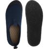 imageWHITIN Water Shoes for Women and Men with Reinforced Toe Cap  MultiPurpose Aqua SocksDark Blue