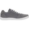 imageWHITIN Wide Toe Box Barefoot Sneakers for Women  Canvas Minimalist ShoesGrey White