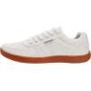imageWHITIN Wide Toe Box Barefoot Sneakers for Women  Canvas Minimalist ShoesWhite Gum