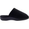 imageWHITIN Womens Orthotic Arch Support Mule Slipper Adjustable Spa House Shoes for Plantar Fasciitis Size 9 Indoor Bedroom Home Outdoor Winter Warm Flat Feet Ladies Slip On Clog Black