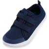 imageWHITIN Kids Wide Barefoot Shoes for Boys Girls Minimalist Zero Drop Sneakers Size 12 Little Kid Athletic Walking Casual School Sports Comfty Hiking Running Blue 30