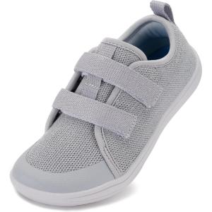 imageWHITIN ToddlerLittleBigKid Wide Barefoot Shoes  BoysGirls Minimalist Sneakers  Splay Naturally  LightweightW81k  Silver Shimmer