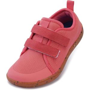 imageWHITIN ToddlerLittleBigKid Wide Barefoot Shoes  BoysGirls Minimalist Sneakers  Splay Naturally  LightweightW81k  Watermelon Red