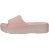 imageWHITIN Platform Arch Support Slides for Woman Ladies Wedges Size 9 Cushion Sandal Female Beach Slippers Women Comfy Quick Drying Summer Sandles Pink
