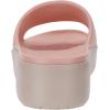 imageWHITIN Platform Arch Support Slides for Woman Ladies Wedges Size 9 Cushion Sandal Female Beach Slippers Women Comfy Quick Drying Summer Sandles Pink