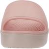 imageWHITIN Platform Sandal for Women Arch Support Slides Size 6 Wedge Sandles Ladies Female Slip On Waterproof Comfy Beach Pool Walking Cushion Shower Sandalias para Mujer Pink Y66  Pink