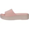 imageWHITIN Platform Sandal for Women Arch Support Slides Size 6 Wedge Sandles Ladies Female Slip On Waterproof Comfy Beach Pool Walking Cushion Shower Sandalias para Mujer Pink Y66  Pink