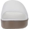 imageWHITIN Platform Sandal for Women Arch Support Slides Wedge Sandles Ladies Size 6 Female Slip On Beach Waterproof Comfy Pool Sandalias para Mujer White