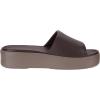 imageWHITIN Platform Slides for Woman Size 9 Women Wedges Cushion Sandal Female Beach Walking Slippers Arch Support Comfort Quick Drying Sandles Coffe