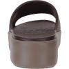 imageWHITIN Platform Slides for Woman Size 9 Women Wedges Cushion Sandal Female Beach Walking Slippers Arch Support Comfort Quick Drying Sandles Coffe