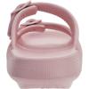 imageWHITIN Shower Slides Women Men Double Buckle Thick Sole Cushion Pillow Slippers Platform Soft House Floor Sandles Shower NonSlip Bathroom Sandals Beach Home Shoes Pink