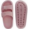 imageWHITIN Shower Slides Women Men Thick Sole Open Toe Massage Pillow Slippers EVA Foam Soft Cushion Bathroom House Spa Pool Sandals Sandalias para Mujer for Ladies Pink
