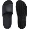 imageWHITIN Wedges Platform Sandal for Women Comfort Summer Sandles Size 10 Lady All Black Thick Sole EVA Slip Resistant Supportive Lightweight Pool Bath Slides