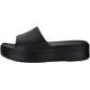 imageWHITIN Wedges Platform Sandal for Women Comfort Summer Sandles Size 10 Lady All Black Thick Sole EVA Slip Resistant Supportive Lightweight Pool Bath Slides