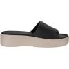 imageWHITIN Wedges Sandal for Women Comfort Summer Platform Sandles Size 10 Lady Black EVA Non Slip Arch Support Lightweight Shower Spa Pool Bath Slides