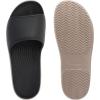 imageWHITIN Wedges Sandal for Women Comfort Summer Platform Sandles Size 10 Lady Black EVA Non Slip Arch Support Lightweight Shower Spa Pool Bath Slides