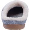 imageWHITIN Women Cozy Fuzzy Knitted Slipper Warm Slip On House Shoes Orthopedic Arch Support Size 85 Plantar Fasciitis Soft Winter Clog Blue 39