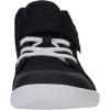 imageWHITIN GirlsBoys Barefoot Shoes High Top Sneakers Kids Wide Toe Box Size 5 Big Minimalist Zero Drop Sports Tennis Running Jogging Skate Athletic Black White 37