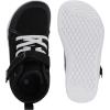 imageWHITIN KidsToddler Wide Barefoot Shoes  GirlsBoys Classic High Top Sneakers  Wide Foot Freedom  Natural GrowthW8k21  Classic Black White