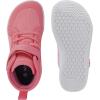 imageWHITIN KidsToddler Wide Barefoot Shoes  GirlsBoys Classic High Top Sneakers  Wide Foot Freedom  Natural GrowthW8k21  Pink