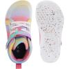 imageWHITIN KidsToddler Wide Barefoot Shoes  GirlsBoys Classic High Top Sneakers  Wide Foot Freedom  Natural GrowthW8k21  Purple Multi
