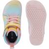 imageWHITIN KidsToddler Wide Barefoot Shoes  GirlsBoys Classic High Top Sneakers  Wide Foot Freedom  Natural GrowthW8k21  Rainbow Pink