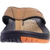 imageWHITIN Mens Flip Flops  Outdoor Thong Sandals  Arch Support  Slip ResistantMesh Brown