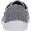 imageWHITIN Mens Wide Canvas Barefoot Sneakers  Zero Drop Sole  Minimalist FootwearW872  Dark Grey Knit Upper