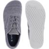 imageWHITIN Mens Wide Canvas Barefoot Sneakers  Zero Drop Sole  Minimalist FootwearW872  Dark Grey Knit Upper