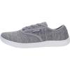 imageWHITIN Mens Wide Canvas Barefoot Sneakers  Zero Drop Sole  Minimalist FootwearW872  Dark Grey Knit Upper