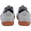 imageWHITIN LittleBig Kid Wide Width Barefoot Shoes  BoysGirls Minimalist Elastic Opening Sneakers  Flexible Zero Drop SoleW8k3  Grey Multi