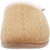 imageWHITIN Women Cozy Fuzzy Knitted Slipper Warm Slip On House Bedroom Shoes with Orthotic Arch Support Size 9 Plantar Fasciitis Ladies Clogs Yellow 40