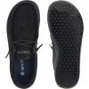 imageWHITIN Womens Wide Barefoot Loafers Shoes Slipon Minimalist Zero Drop Sneakers Size 9w Casual Boat Flat Moccasin Running Sport Soft Walking Black 40