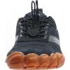 imageWHITIN Mens Minimalist Trail Running Shoes  Wide Toe Box  Optimal BarefootFeelW20 Blackgum