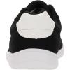 imageWHITIN Wide Toe Box Barefoot Sneakers for Women  Lightweight Canvas Minimalist ShoesBlack White