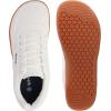 imageWHITIN Wide Toe Box Barefoot Sneakers for Women  Lightweight Canvas Minimalist ShoesWhite Gum