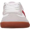 imageWHITIN Wide Barefoot Sneakers for Women  Brogue Toe Cap Style  SuedeKnit HybridGrey Gum