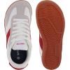 imageWHITIN Wide Barefoot Sneakers for Women  Brogue Toe Cap Style  SuedeKnit HybridGrey Gum