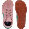 imageWHITIN Wide Barefoot Sneakers for Women  Brogue Toe Cap Style  SuedeKnit HybridPink Gum