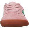 imageWHITIN Wide Barefoot Sneakers for Women  Brogue Toe Cap Style  SuedeKnit HybridPink Gum