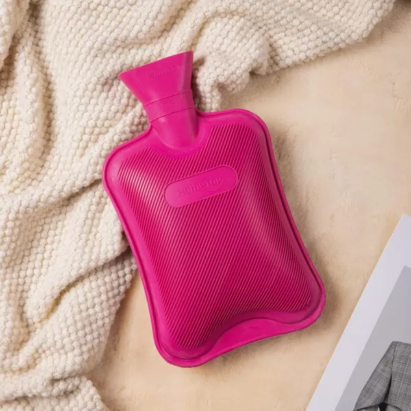 HomeTop Premium Classic Rubber Hot Water Bottle 