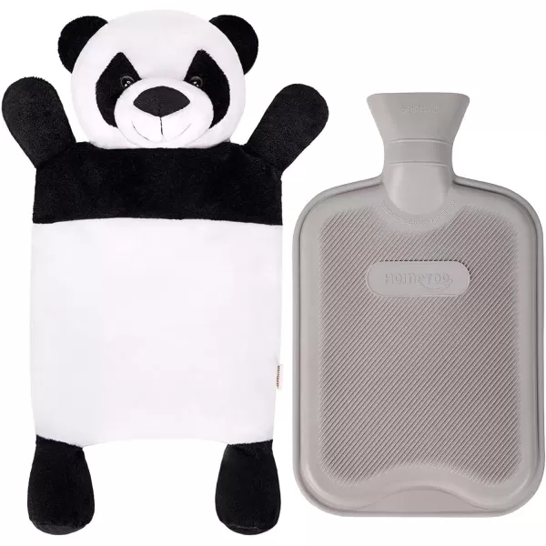 HomeTop Premium Classic Rubber Hot and Cold Water Bottle with Cute Stuffed Fox Cover 