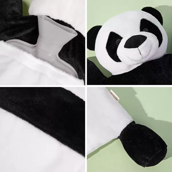 HomeTop Premium Classic Rubber Hot and Cold Water Bottle with Cute Stuffed Fox Cover 