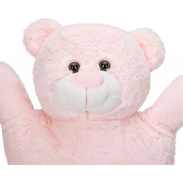HomeTop Premium Classic Rubber Hot or Cold Water Bottle with Cute Stuffed Animal Cover 