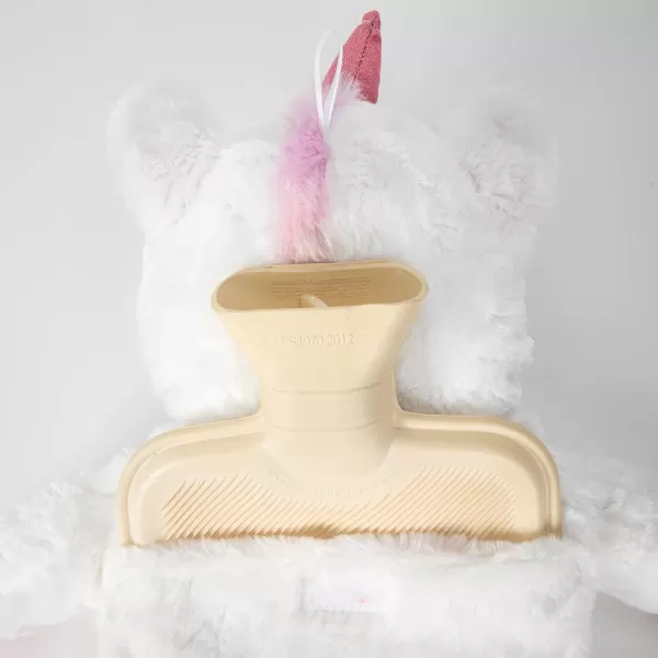 Premium Classic Rubber Hot Water Bottle with Cute Stuffed Plush Unicorn Cover 