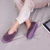 imageHomeTop Womens Cozy Corduroy Memory Foam Loafer Slippers Closed Back House Shoes Indoor Outdoor with Coral Velvet LiningMauve