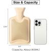 imageHomeTop Premium Classic Rubber Hot Water Bottle 1L Eggshell CreamEggshell Cream