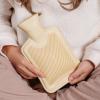 imageHomeTop Premium Classic Rubber Hot Water Bottle 1L Eggshell CreamEggshell Cream